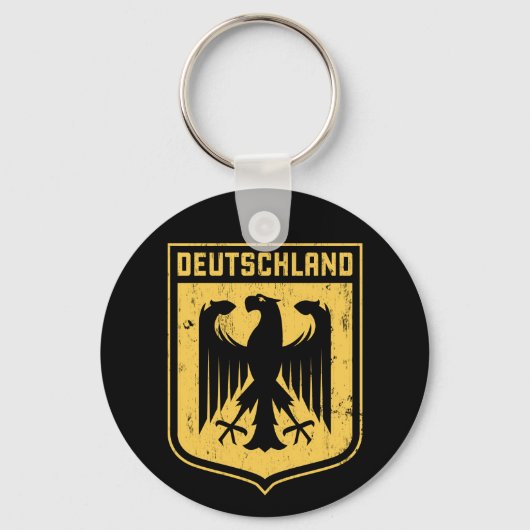 ドイツのイーグル – ドイツのコート・オブ・アームズ キーホルダー (正面)