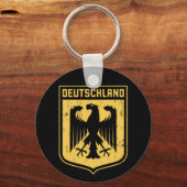 ドイツのイーグル – ドイツのコート・オブ・アームズ キーホルダー (正面)