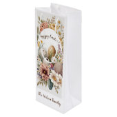 🌸ドイツのイースターエッグフィエスタ🐣 ワインギフトバッグ (裏面アングル)