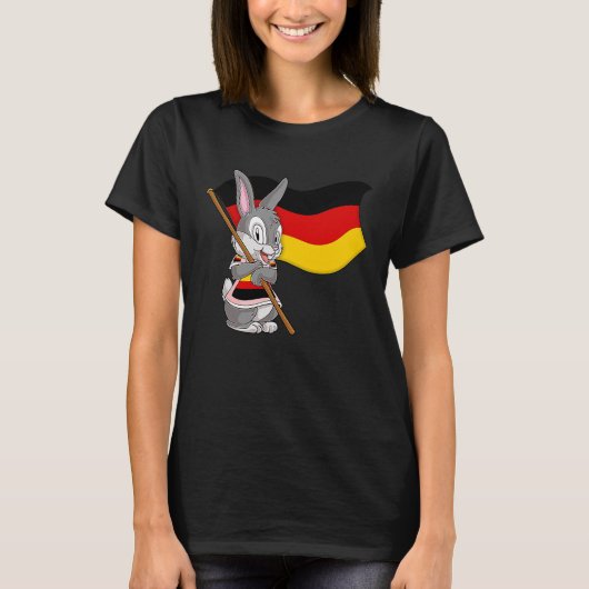 ドイツのウサギ Tシャツ (正面)