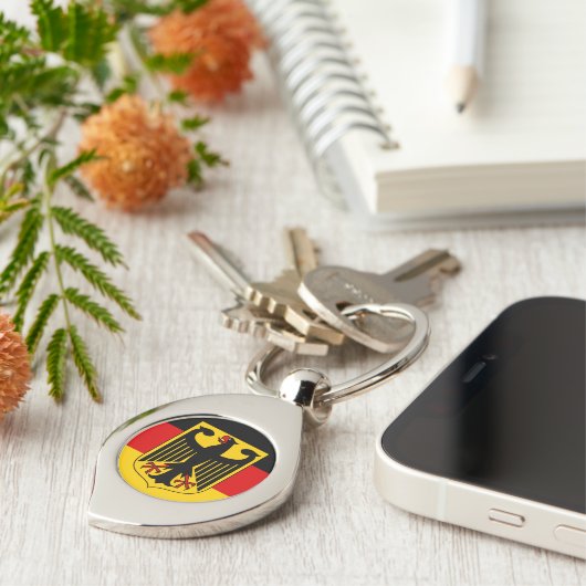 ドイツのエンブレムのキーチェーン キーホルダー (側面)