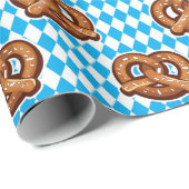 ドイツのオクトバーフェストプレッツェル ラッピングペーパー (ロールコーナー)