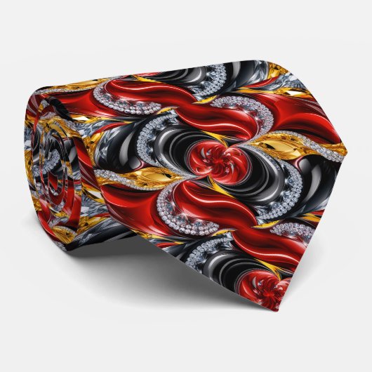 ドイツのカラーと関連付けデザイン ネクタイ (ロール)