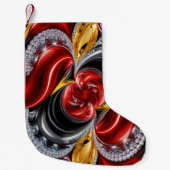 ドイツのカラーを使用したクリスマスストッキング スモールクリスマスストッキング (正面)