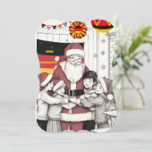 ドイツのカード : クラスメイトのクリスマス (スタンド正面)