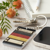 ドイツのキーチェーンのお土産 キーホルダー (正面右)