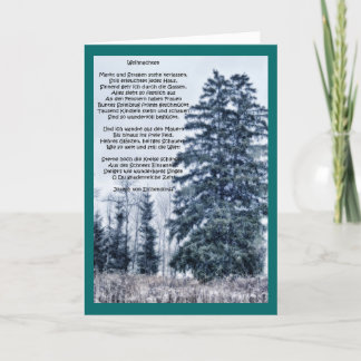 ドイツのクリスマスカード シーズンカード