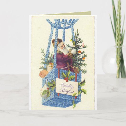 ドイツのクリスマスカード シーズンカード (正面)