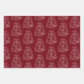 ドイツのクリスマスツリー ラッピングペーパーシート (正面2)