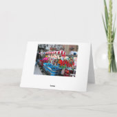 ドイツのクリスマスハイデルベルクのクリスマス輸送 シーズンカード (裏面)