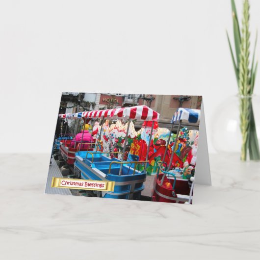 ドイツのクリスマスハイデルベルクのクリスマス輸送 シーズンカード (正面)