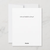 ドイツのクリスマスミュージックポインセティアスヴィンテージ シーズンカード (裏面)