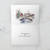 ドイツのクリスマス旧市街 シーズンカード (内部)