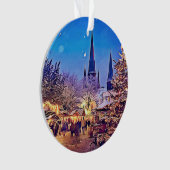 ドイツのクリスマス記念のお土産 オーナメント (正面)