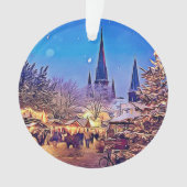 ドイツのクリスマス記念のお土産 オーナメント (正面)