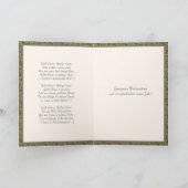 ドイツのクリスマス・エンジェル静か・イエズナイト シーズンカード (内部)