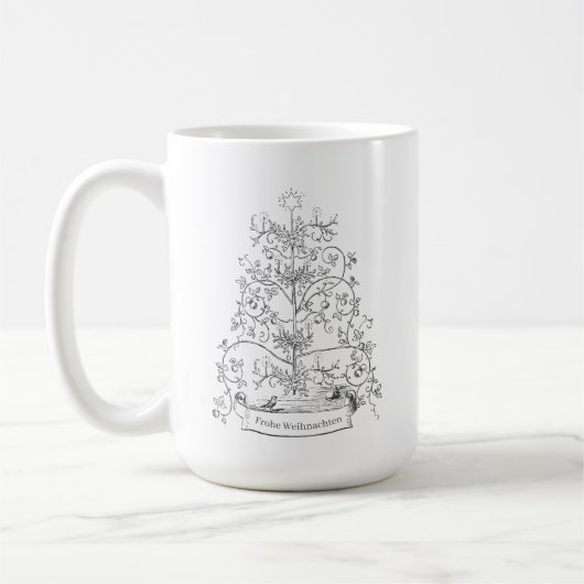 ドイツのクリスマス コーヒーマグカップ (左)