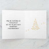 ドイツのクリスマス・ポストカード カード (内部)