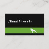 ドイツのグリーンボクサー 名刺 (正面)