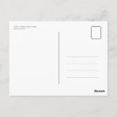 ドイツのケルン橋のロック ポストカード (裏面)