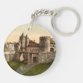 ドイツのゲート、メス、ロレーヌ、フランス キーホルダー (裏面)