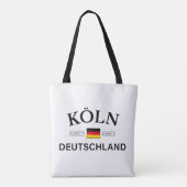 ドイツのコーディネートKoln （ケルン） トートバッグ (裏面)