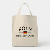 ドイツのコーディネートKoln (ケルン) トートバッグ (裏面)