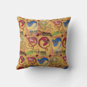 ドイツのコートカードのフラグ/Dogs, Deers,《鳥》ハヤブサ，ダック クッション (裏面)