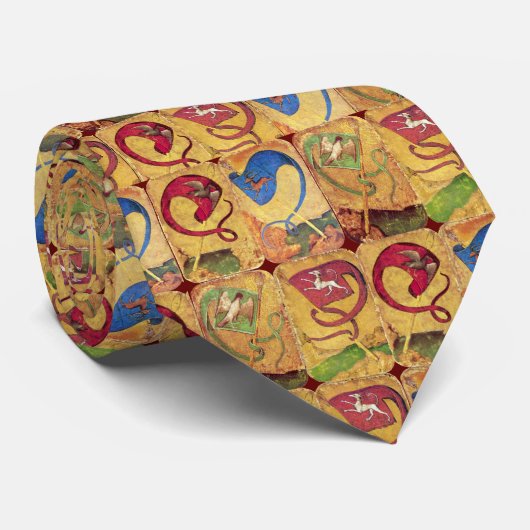 ドイツのコートカードのフラグ/Dogs, Deers,《鳥》ハヤブサ,ダック ネクタイ (ロール)