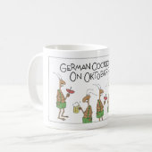 ドイツのゴキブリオクトーバーフェスト コーヒーマグカップ (正面左)