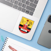 ドイツのゴータの紋章 シール (ノートパソコンとiPhone)
