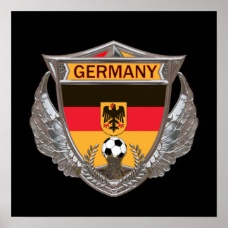 ドイツのサッカーのポスター ポスター