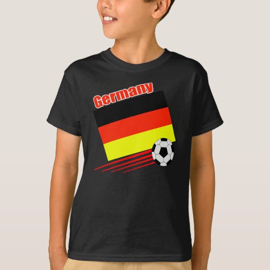 ドイツのサッカーチーム Tシャツ (正面)