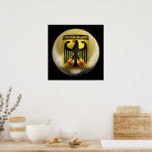 ドイツのサッカー1 ポスター (キッチン)