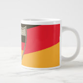 ドイツのサッカー20oz. ジャンボコーヒーマグカップ (右)