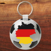 ドイツのサッカー キーホルダー (正面)