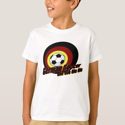 ドイツのサッカー Tシャツ (正面)