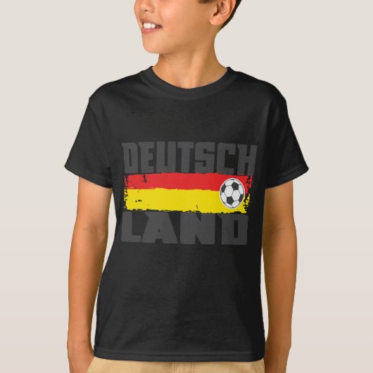 ドイツのサッカー Tシャツ (正面)