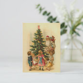 ドイツのサンタクリスマスはがき シーズンポストカード (スタンド正面)