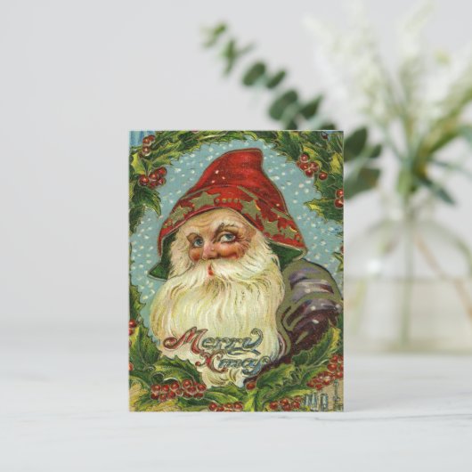 ドイツのサンタクロースはがき シーズンポストカード (スタンド正面)