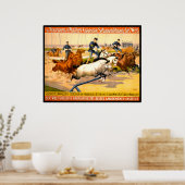 ドイツのサーカス広告ヴィンテージ1900 ポスター (キッチン)