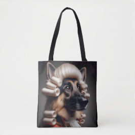 ドイツのシェパードポートレート博物館最高傑作モーツァルト トートバッグ