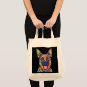 ドイツのシェパード愛犬家 トートバッグ (正面(商品))