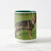 ドイツのシェパード・セラーフル ツートーンマグカップ (中央)