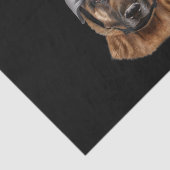 ドイツのシェパード·ドッグ、バイクもしくは自転車に乗る人のオートバイ·ヘルメット 薄葉紙 (詳細)