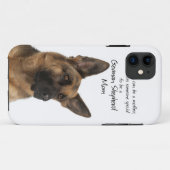 ドイツのシェパード・ママ・iPhone 5ケース Case-Mate iPhoneケース (裏面(横))