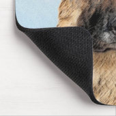 ドイツのシェパ絵画ードさん – かわいいオリジナルの犬の芸術 マウスパッド (コーナー)