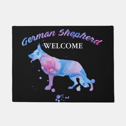 ドイツのシェファー ドアマット (正面)