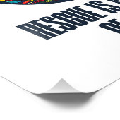 ドイツのシェルター犬 フォトプリント            (角)