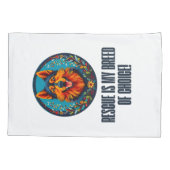 ドイツのシェルター犬 枕カバー (裏面)